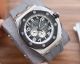 Perfect Replica Audemars Piguet Royal Oak Offshore Green Rubber Strap 43mm Watch (3)_th.jpg